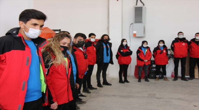 Sivas'ta AFAD gönüllülerini eğitim veriliyor