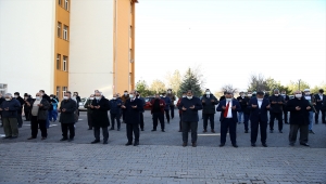 Sivas'ta şehitler için gıyabi cenaze namazı kılındı 