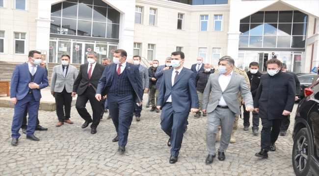 Sivas Valisi Ayhan, Suşehri'nde incelemelerde bulundu