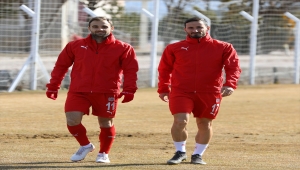Sivasspor, Türkiye Kupası'ndaki Antalyaspor maçının hazırlıklarını sürdürdü