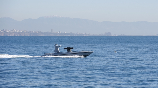  Türkiye'nin ilk silahlı deniz aracı ULAQ, Mavi Vatan ile buluştu