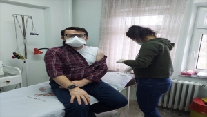 Yalıhüyük'te aşı çalışmaları devam ediyor