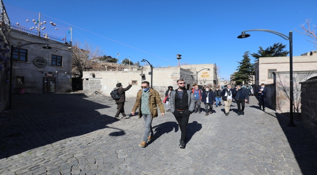 Yurt dışından gelen sosyal medya fenomenleri Kayseri'nin Talas ilçesini gezdi