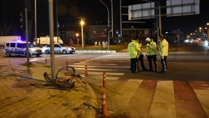 Aksaray'da kamyonun çarptığı bisikletli çocuk öldü