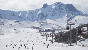 Erciyes Kayak Merkezi'nde kontrollü normalleşme sürecinde yeni tedbirler alındı