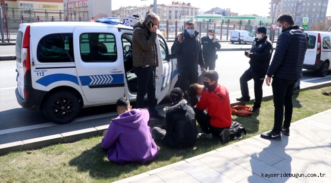 Kayseri' Olay: Bıçaklı kavgada bir kişi yaralandı, 8 şüpheli gözaltına alındı