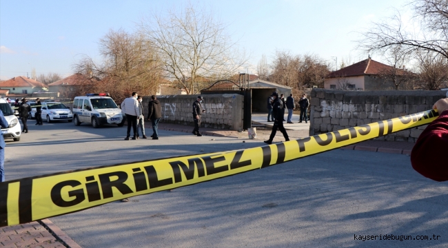 Kayseri Olay! Sancaktepe'de bir eve silahlı saldırı düzenlendi