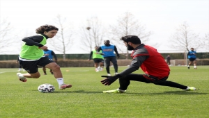 Kayserispor, Göztepe maçının hazırlıklarını sürdürdü