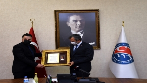 Kırıkkale'de gazi jandarma uzman çavuşa devlet övünç madalyası ve beratı verildi