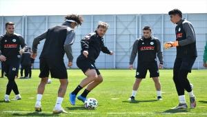 Konyaspor'da Büyükşehir Belediye Erzurumspor maçı hazırlıkları devam etti