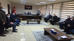 Seydişehir esnafından Kaymakam Aydın Erdoğan'a ziyaret