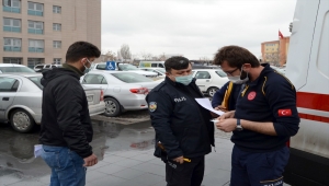 Aksaray'da karantinada olması gerekirken yakalanan kişi yurda yerleştirildi