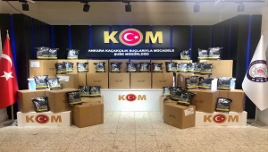 Ankara'da 7,5 ton mükerrer bandrollü kıyılmış tütün ele geçirildi