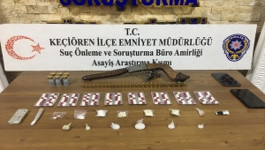 Ankara'da uyuşturucu ticareti yapan 3 şüpheli gözaltına alındı