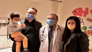 Beyin tümörü hastası 3 yaşındaki Amir Nurgalieva, Türkiye'de sağlığına kavuştu