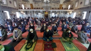 Beypazarı'nda şehitler için mevlit okutuldu