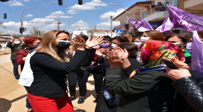 CHP Kadın Kollarının "YaşamHak" otobüsü Kırıkkale'de 