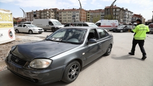 Çubuk'ta trafik kazasında 1 kişi yaralandı