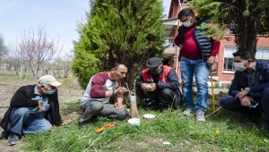 Kahramankazan'da meyve yetiştiricilerine aşılama kursu verildi