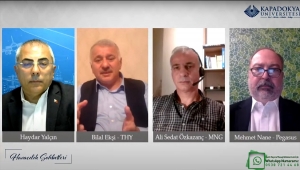 Kapadokya Üniversitesinden çevirim içi "Havacılık Sohbetleri Söyleşisi"