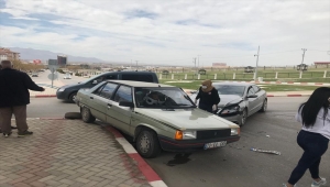 Karaman'da trafik kazası: 1 yaralı