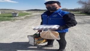 Karapınar'da ihtiyaç sahiplerine gıda desteği