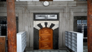 Kayseri'de tarihi caminin muslukları çalındı