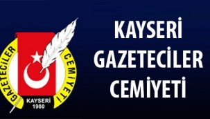 Kayseri Gazeteciler Cemiyeti'nde görev dağılımı yapıldı