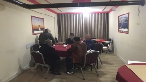 Kırıkkale'de ruhsatsız kıraathanede Kovid-19 tedbirlerini ihlal eden 6 kişiye 44 bin 180 lira ceza kesildi