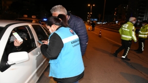 Kırıkkale'de sokağa çıkma kısıtlamasında denetimler sürüyor