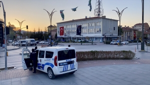 Kırşehir'de kısıtlamasının başlamasıyla sokaklar boş kaldı