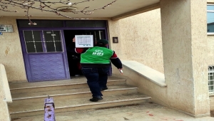 Kırşehir'de ramazan öncesi yetimler ve ihtiyaç sahibi ailelere gıda yardımı yapıldı