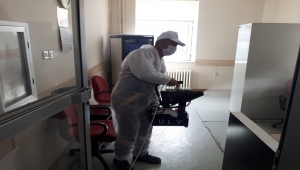 Kırşehir'de "tam kapanma" döneminde tüm resmi kurumlar dezenfekte edilecek