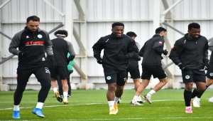 Konyaspor'da Büyükşehir Belediye Erzurumspor maçı hazırlıkları