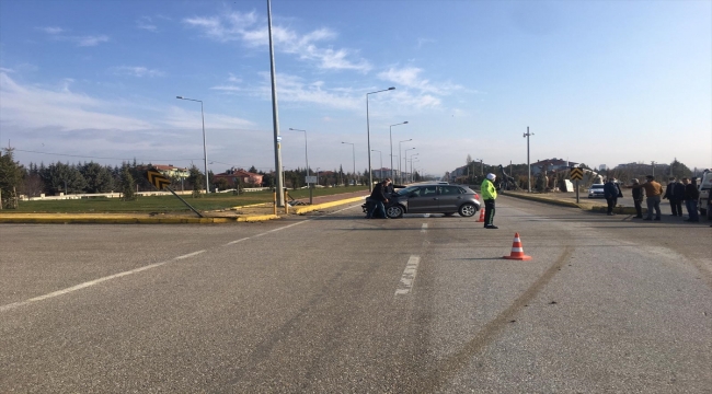 Kulu'da trafik kazası: 2 yaralı