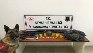 Nevşehir'de çalıntı eşya karşılığında uyuşturucu sattığı öne sürülen şüpheli tutuklandı