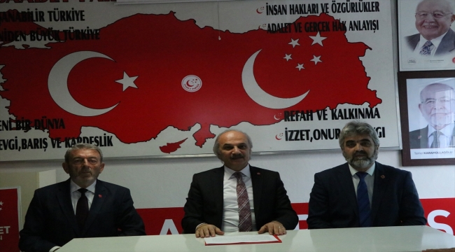 Saadet Partisi Sözcüsü Birol Aydın, Niğde'de konuştu: