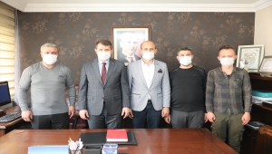 Sivas Valisi Salih Ayhan'dan AA'ya ziyaret