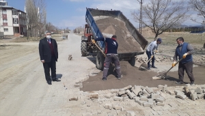 Ulaş'ta bozulan yollar onarılıyor 