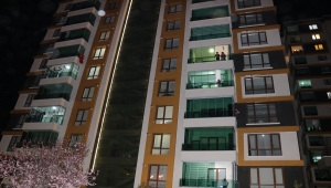 Yozgat'ta lise öğrencilerinin "bayrak" hassasiyeti