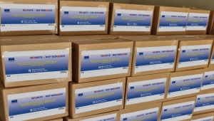 AB Türkiye Delegasyonu, Sivas'ta dezavantajlı ailelere 310 adet gıda paketi dağıttı