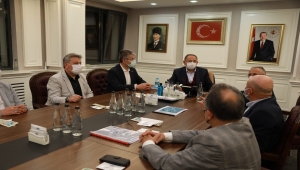 AK Parti Genel Başkan Yardımcısı Özhaseki, belediye başkanlarıyla bir araya geldi