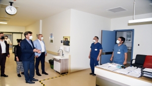 AK Parti İl Başkanı Çalışkan görev başındaki sağlık ve emniyet çalışanlarının bayramını kutladı