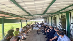 Başkan Ekicioğlu, Kırşehir Belediyespor'lu oyuncularla buluştu