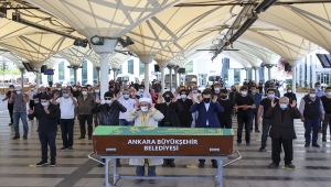 Başkentte eşi tarafından öldürülen doktor Zeynep Öğredici, son yolculuğuna uğurlandı