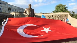 Çin'in Doğu Türkistan politikaları Kayseri'de protesto edildi