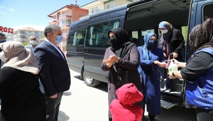 Çubuk Belediyesinden şehit annelerine "Anneler Günü" jesti