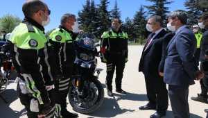 Eskişehir'de eğitimlerini tamamlayan motosikletli polisler göreve başladı