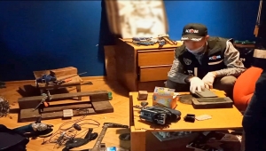 Eskişehir'de evini kaçak silah atölyesine çevirdiği iddia edilen şüpheli tutuklandı