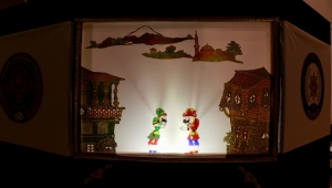 Eskişehir'de polisler, çocukları farklı konularda bilinçlendirmek için gölge oyunu hazırladı 